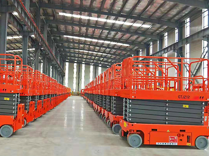 全自行剪叉式升降平台